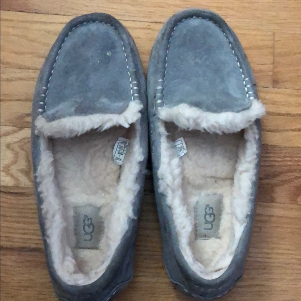 Grey Ugg Moccasins